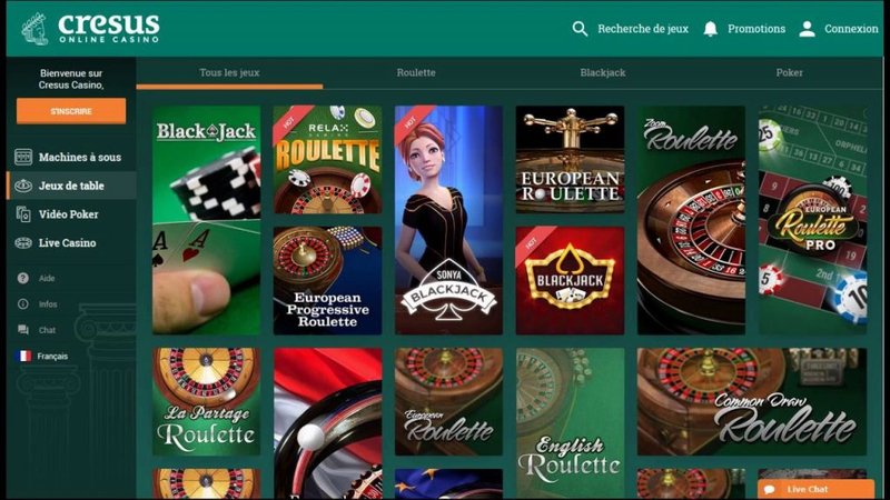 Explorez cresus casino